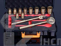 Набір головок торцевих іскробезпечних 1/2" (8-27, 15 од.) Al-Cu